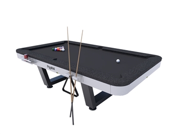 Udendørs Poolbord, Poolbil - Sort