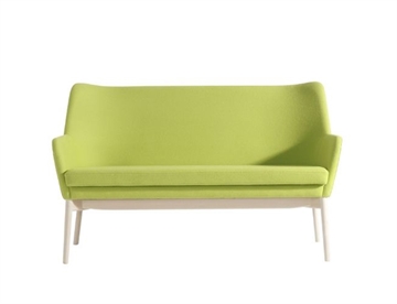 Uni sofa (Care møbel) - 2,5 personers sofa god til plejehjem mv.