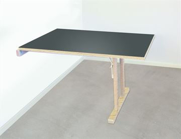 Væghængt bord - Godt pladsbesparende institutionsbord / klapbord