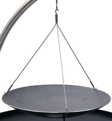 Wok Ø 60 cm - wokpande med ophæng og ben