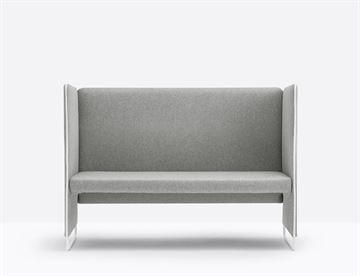 Zippo Akustik sofa fra Pedrali - Sofa med afskærmning H100 cm
