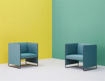Pedrali akustik møbler - Zippo akustik lænestole