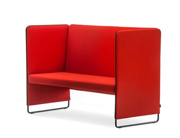 Zippo Akustik sofa H 100 cm - sofa med høje sider