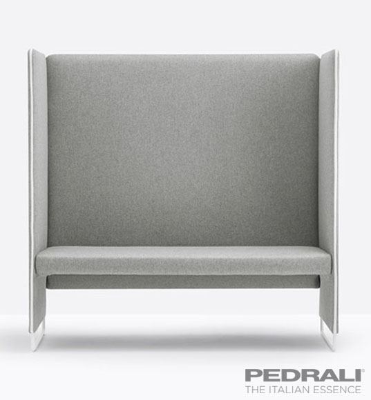 Akustik sofa H 140 - Zippo akustiksofa fra Pedrali 